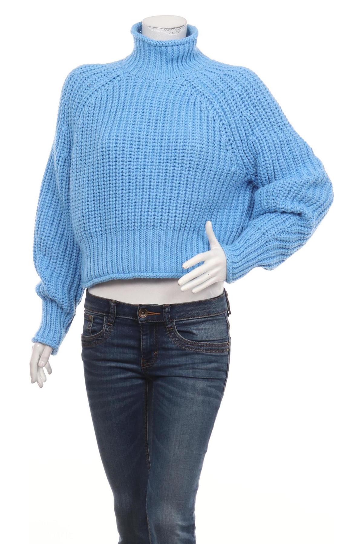 Пуловер с поло яка H&M1