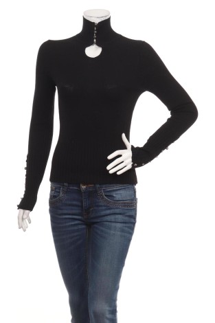 Пуловер с поло яка DEPT