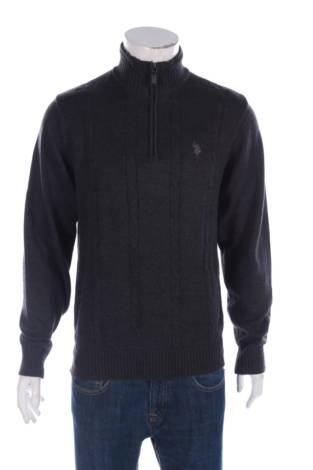 Пуловер с поло яка Us Polo Assn. - Mania Пуловер с поло яка Us Polo Assn.