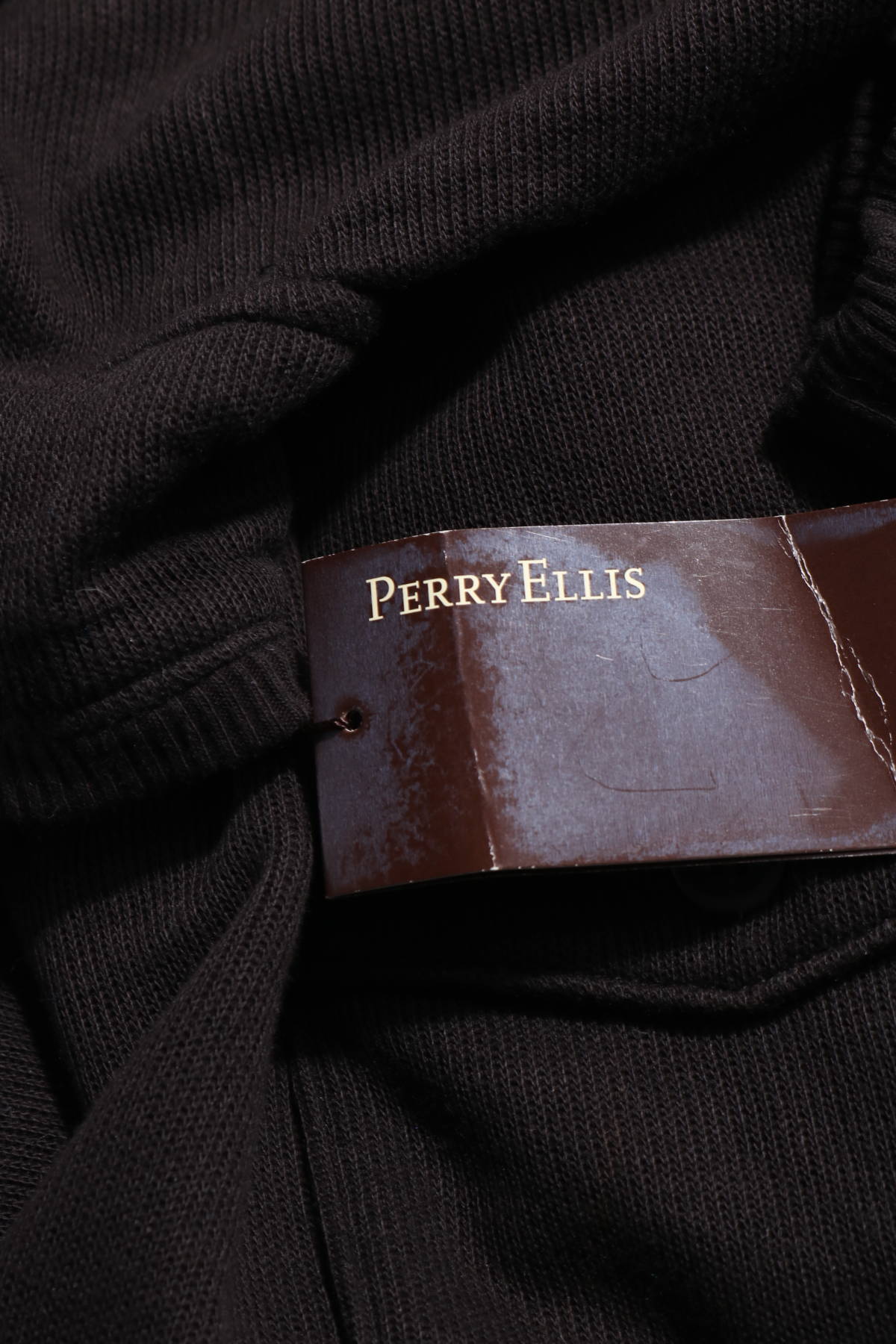 Пуловер с поло яка PERRY ELLIS3