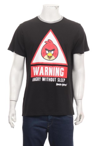 Тениска с щампа ANGRY BIRDS