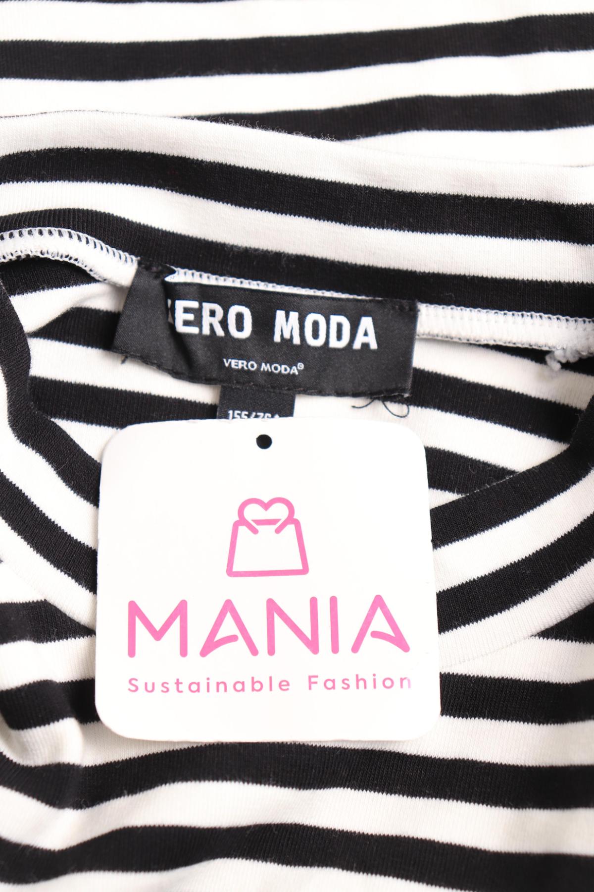 Блуза с поло яка VERO MODA3