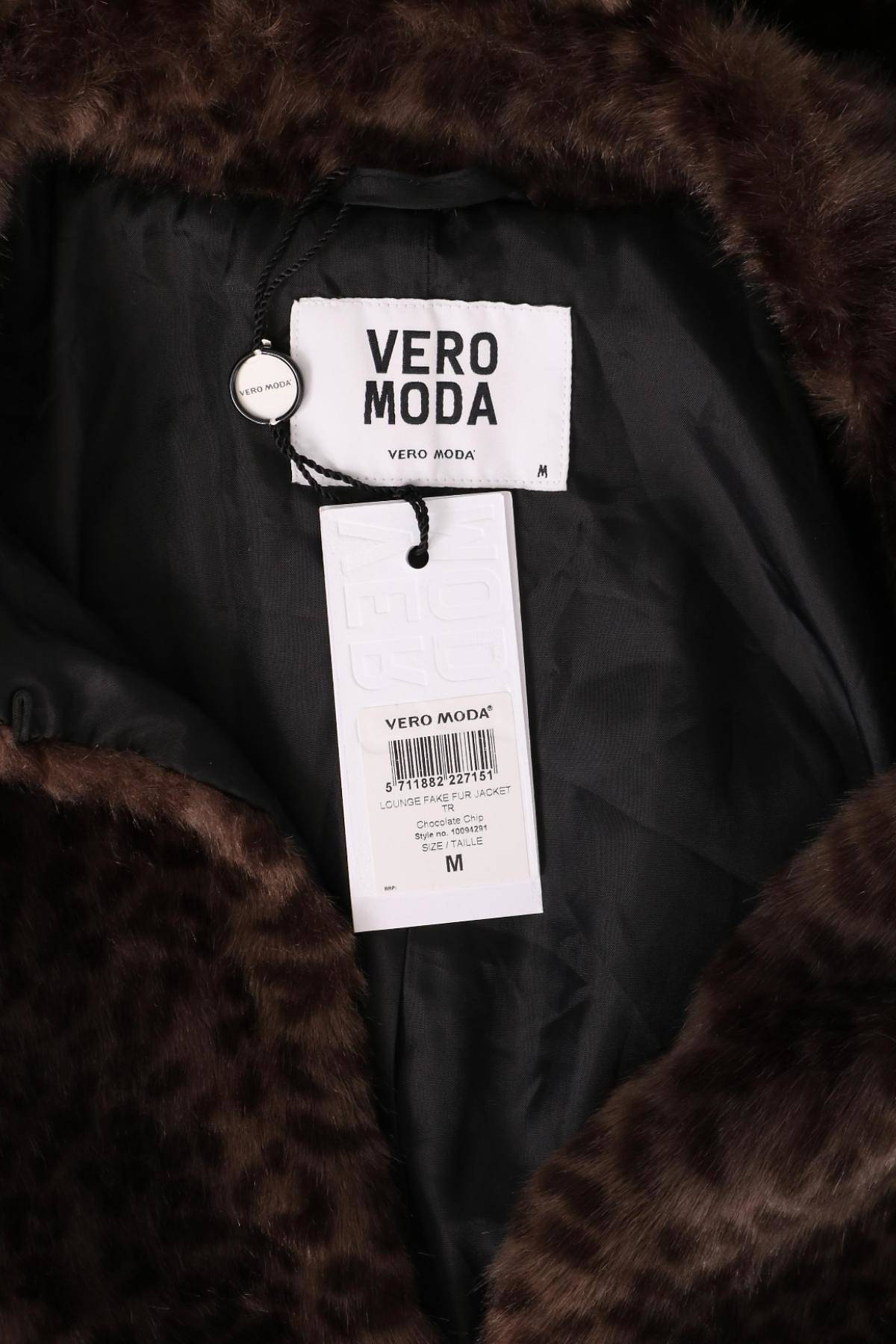 Палто с косъм VERO MODA4