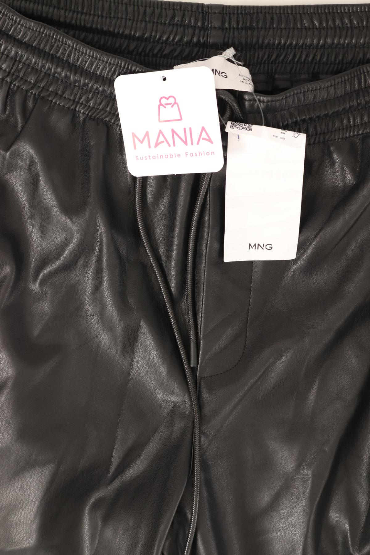 Кожен панталон MANGO4