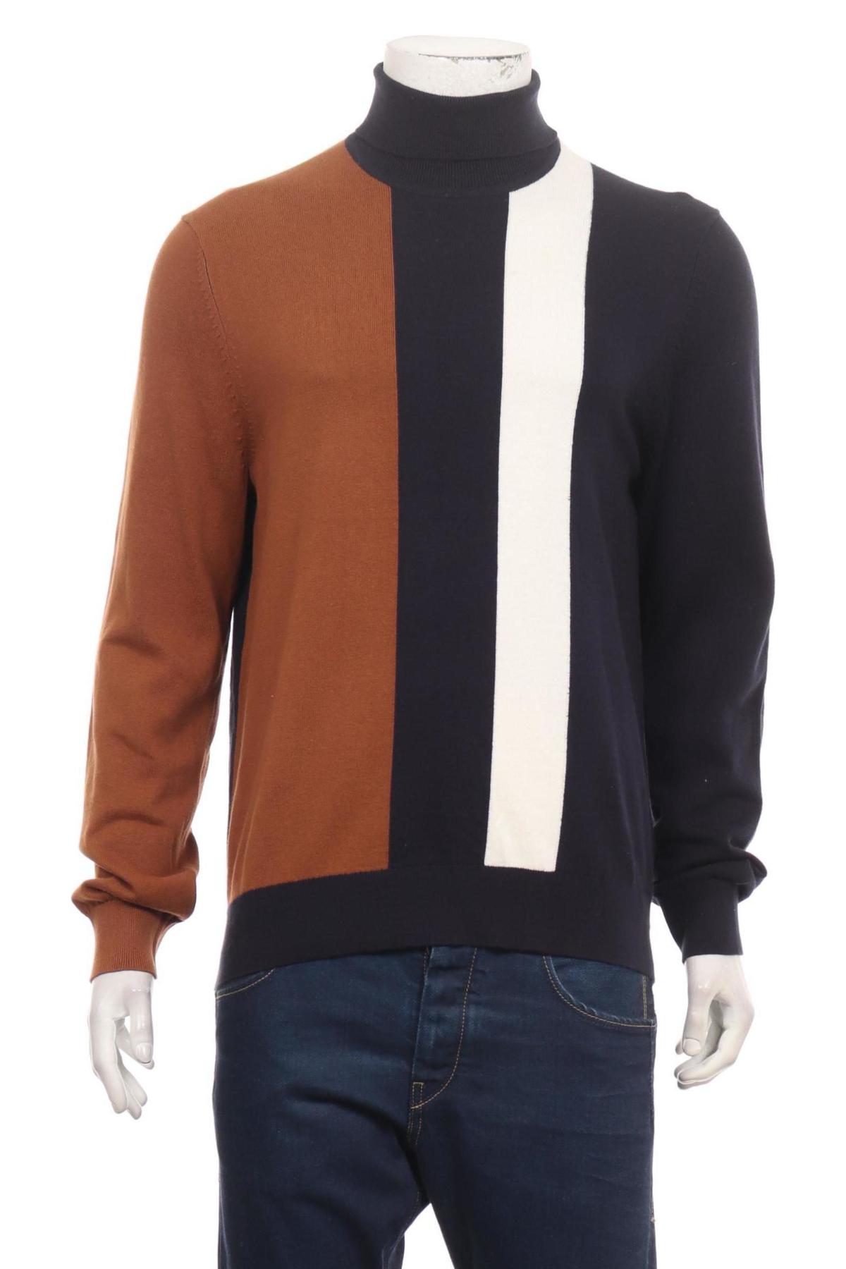 Пуловер с поло яка BURTON MENSWEAR LONDON1