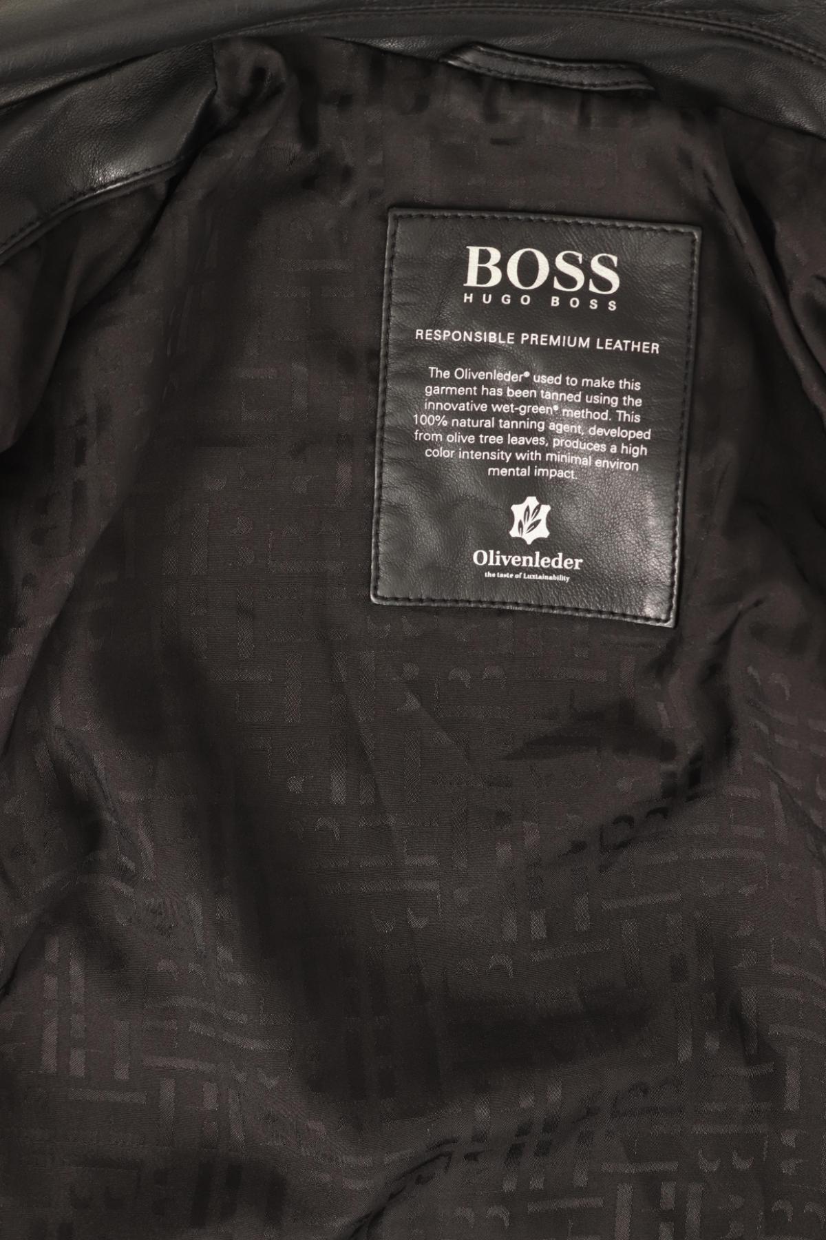 Кожено яке HUGO BOSS4