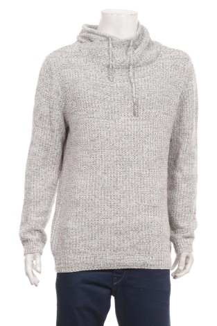 Pulover cu guler polo PULL&BEAR