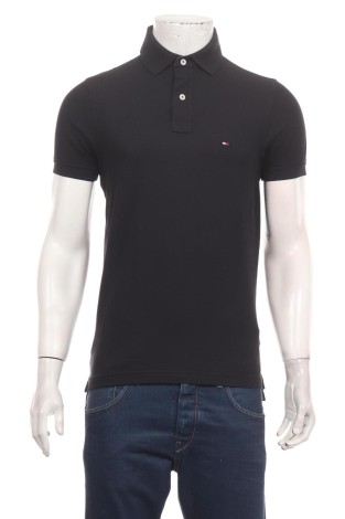 Tricou cu guler TOMMY HILFIGER