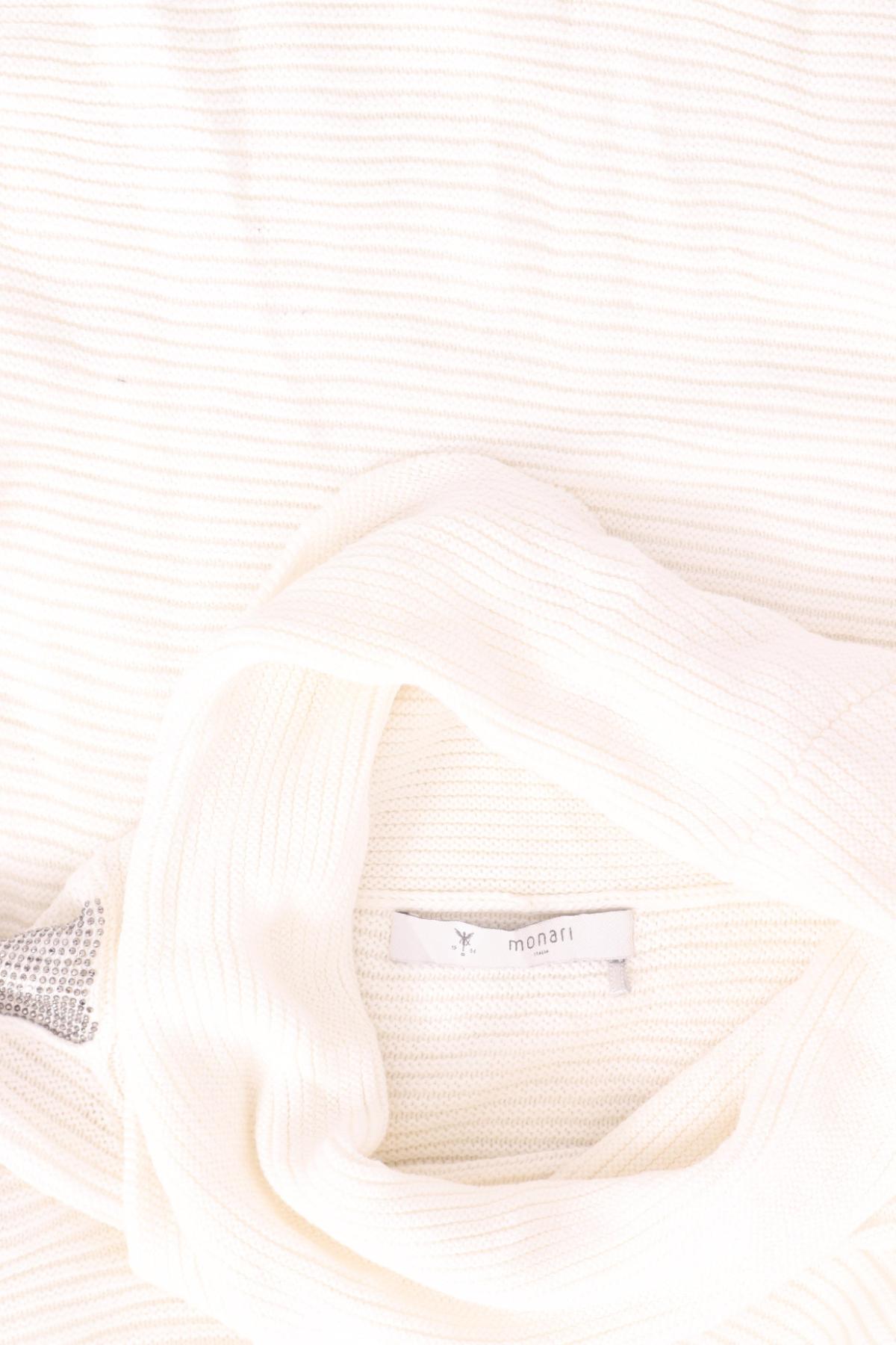 Пуловер с поло яка MONARI3