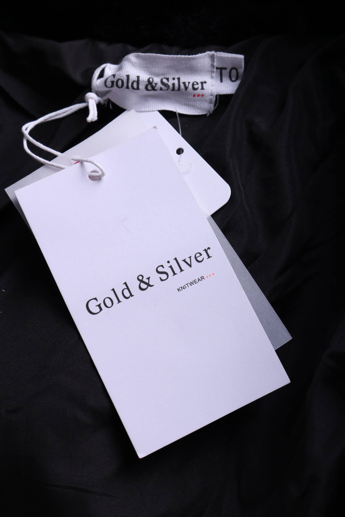 Палто с косъм GOLD & SILVER4