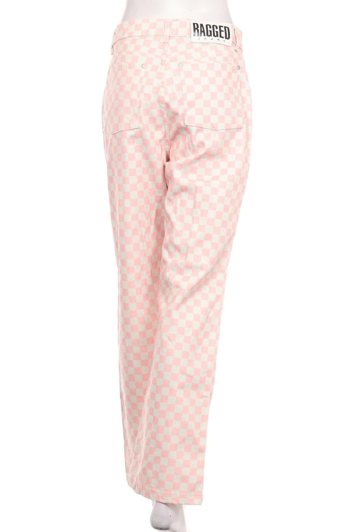 Дънки с висока талия RAGGED2