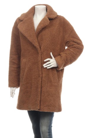 Палто с косъм ABERCROMBIE & FITCH