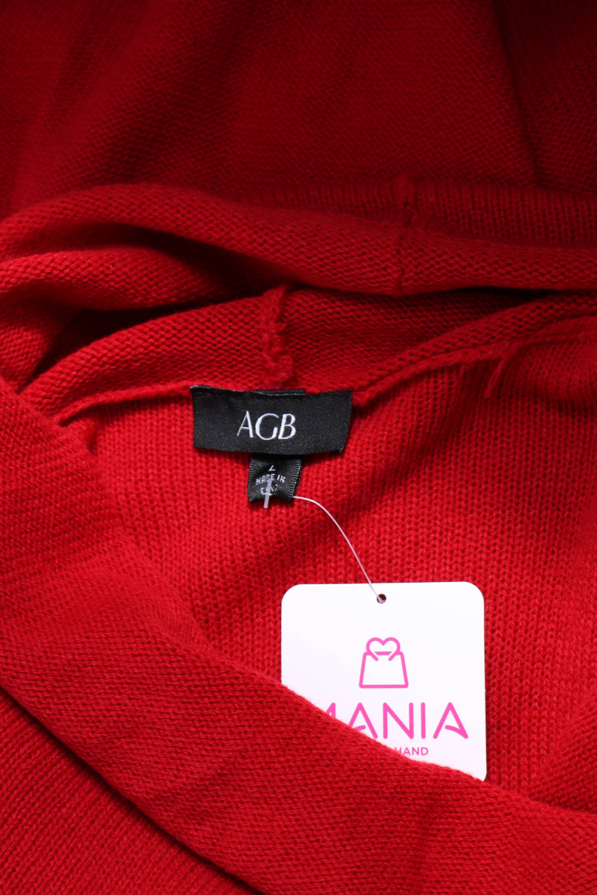 Пуловер с поло яка AGB3