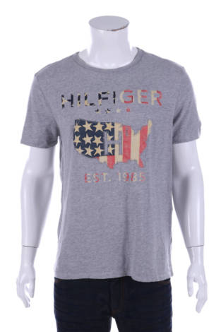 Тениска с щампа Tommy Hilfiger - Mania Тениска с щампа Tommy Hilfiger