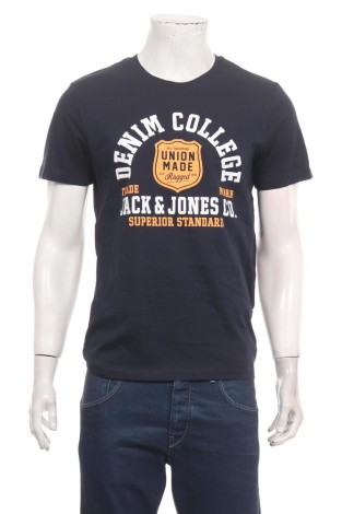 Tricou cu imprimeu JACK & JONES