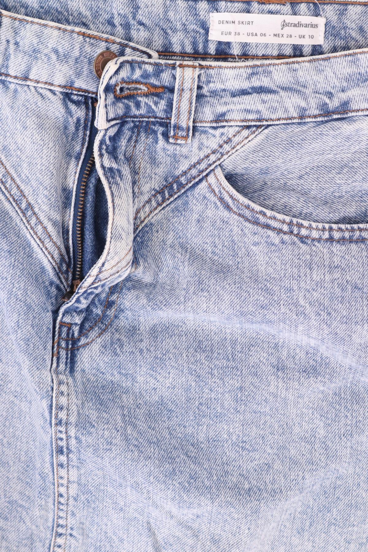 Дънкова пола STRADIVARIUS3