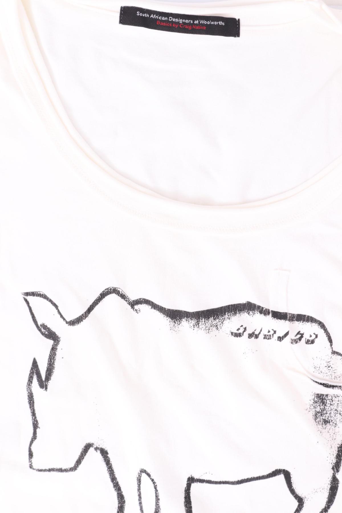 Тениска с щампа WOOLWORTHS3