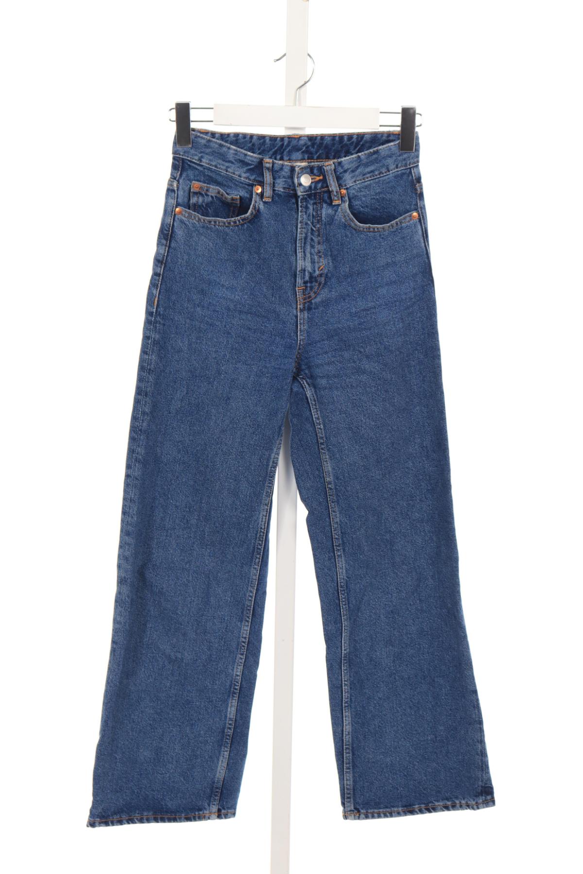 Дънки с висока талия H&M1