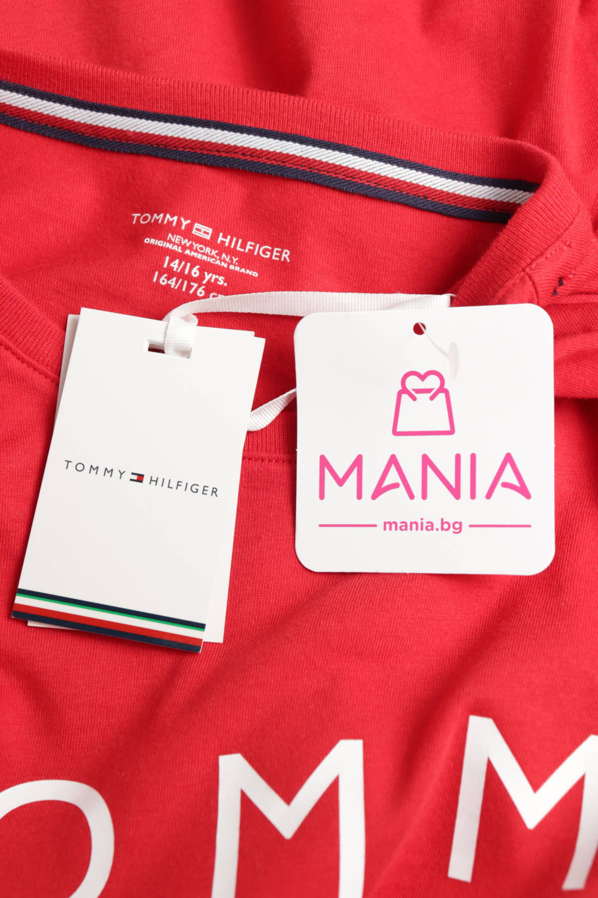 Детска блуза TOMMY HILFIGER3 - Mania Детска блуза TOMMY HILFIGER3
