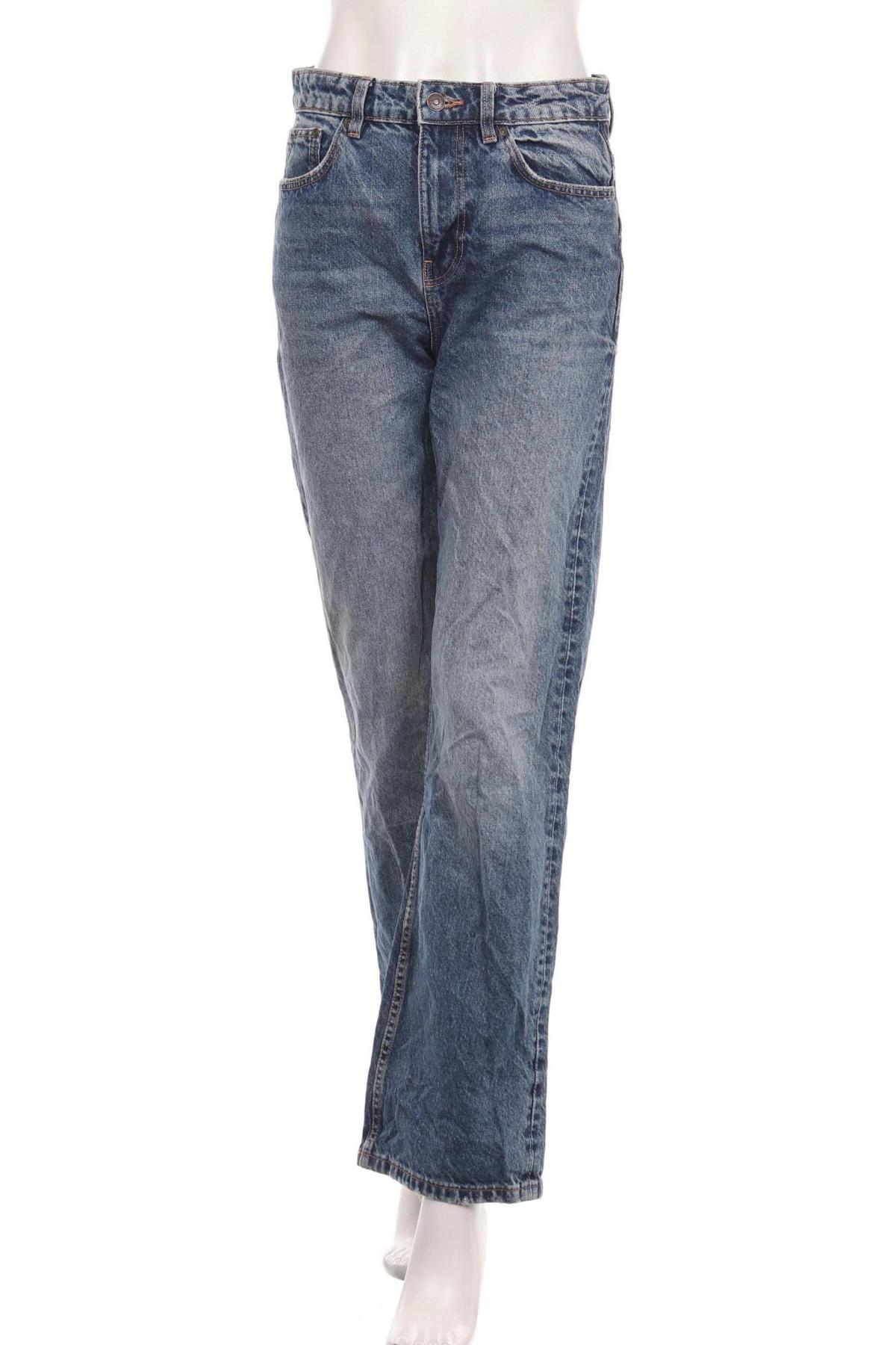 Дънки с висока талия ZARA1