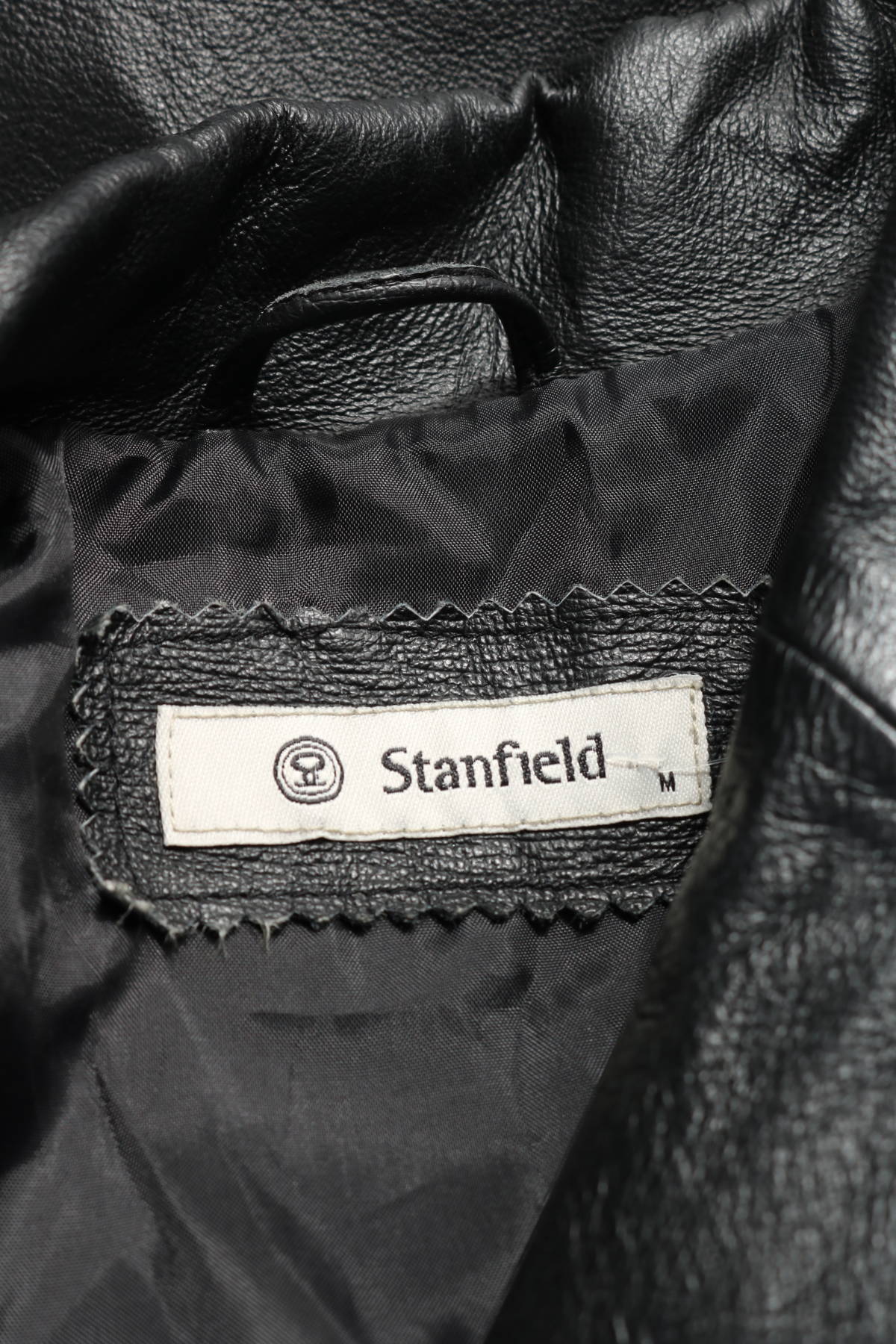 Кожено палто STANFIELD3