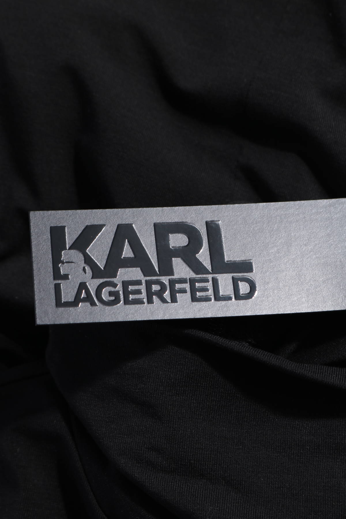 Блуза с поло яка KARL LAGERFELD3