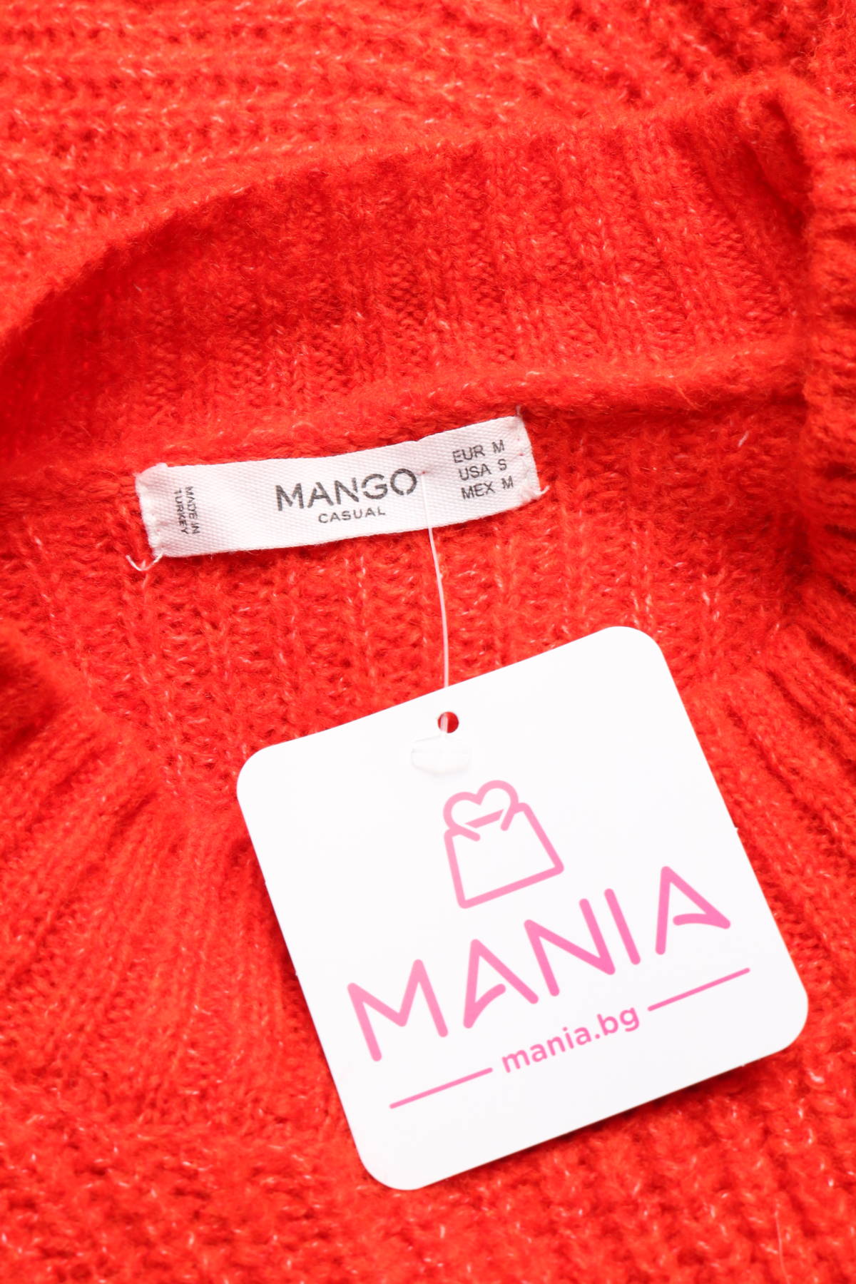 Пуловер с поло яка MANGO3