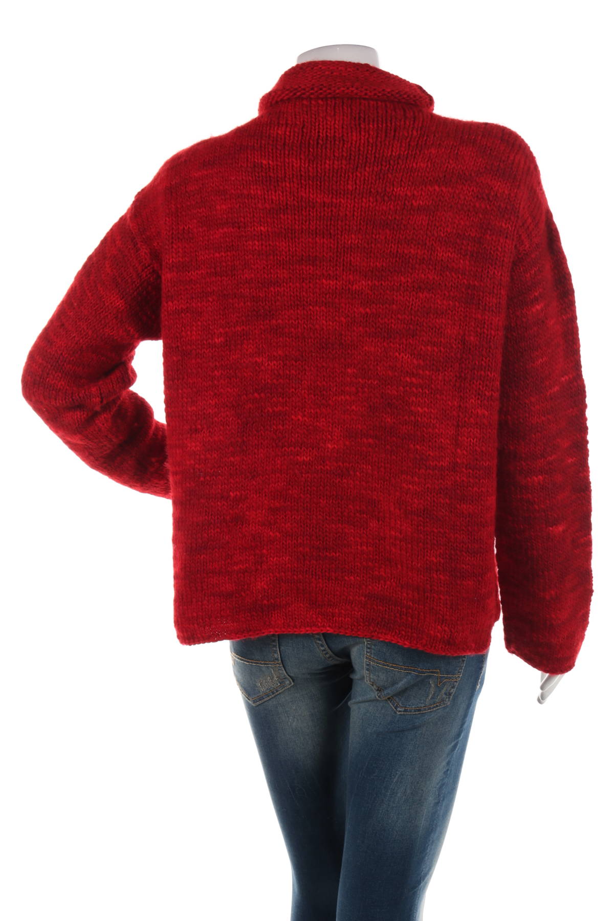 Пуловер с поло яка DKNY2