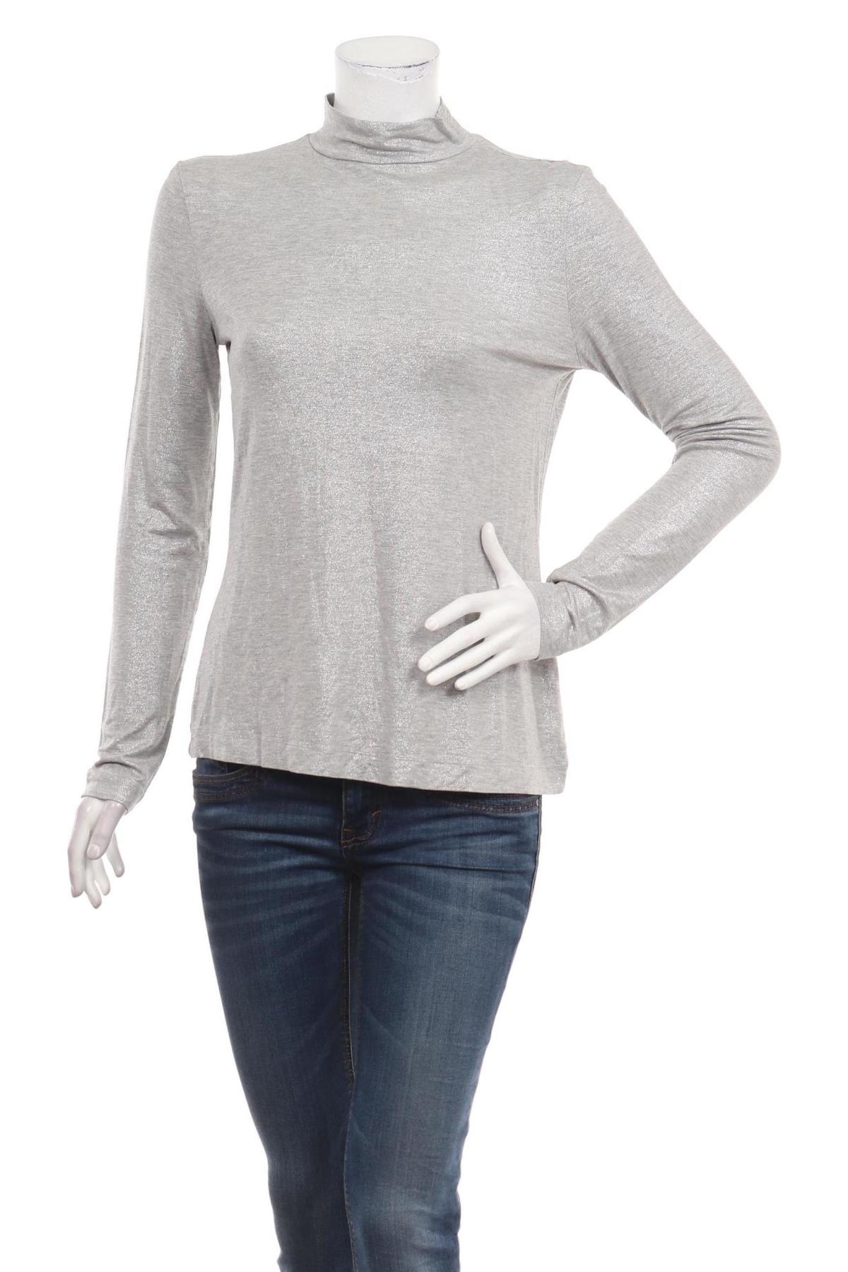 Блуза с поло яка ESPRIT1