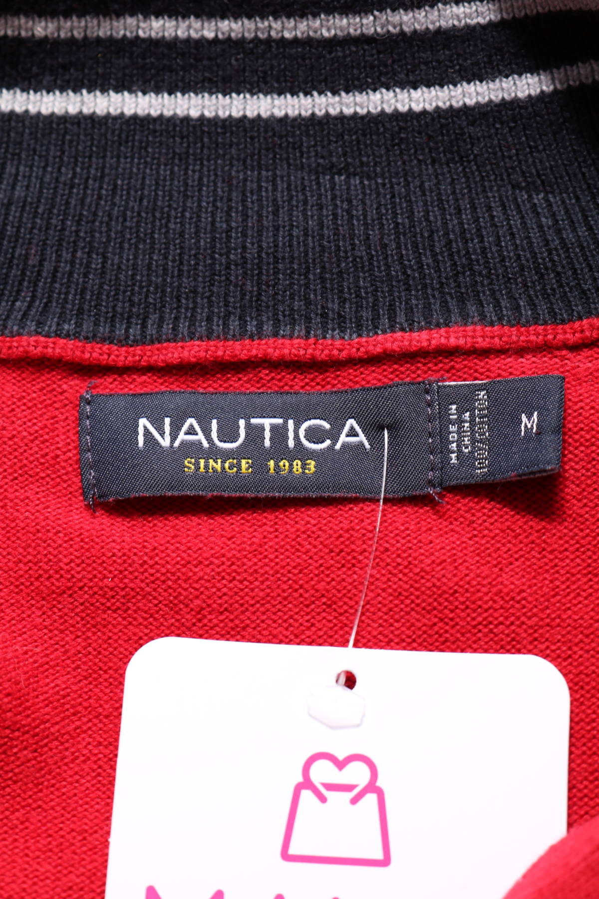 Пуловер с поло яка NAUTICA3