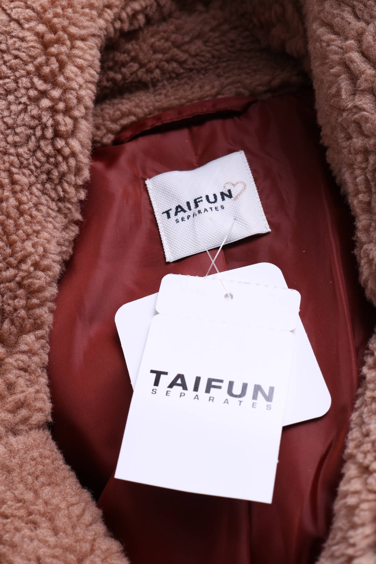 Палто с косъм TAIFUN4