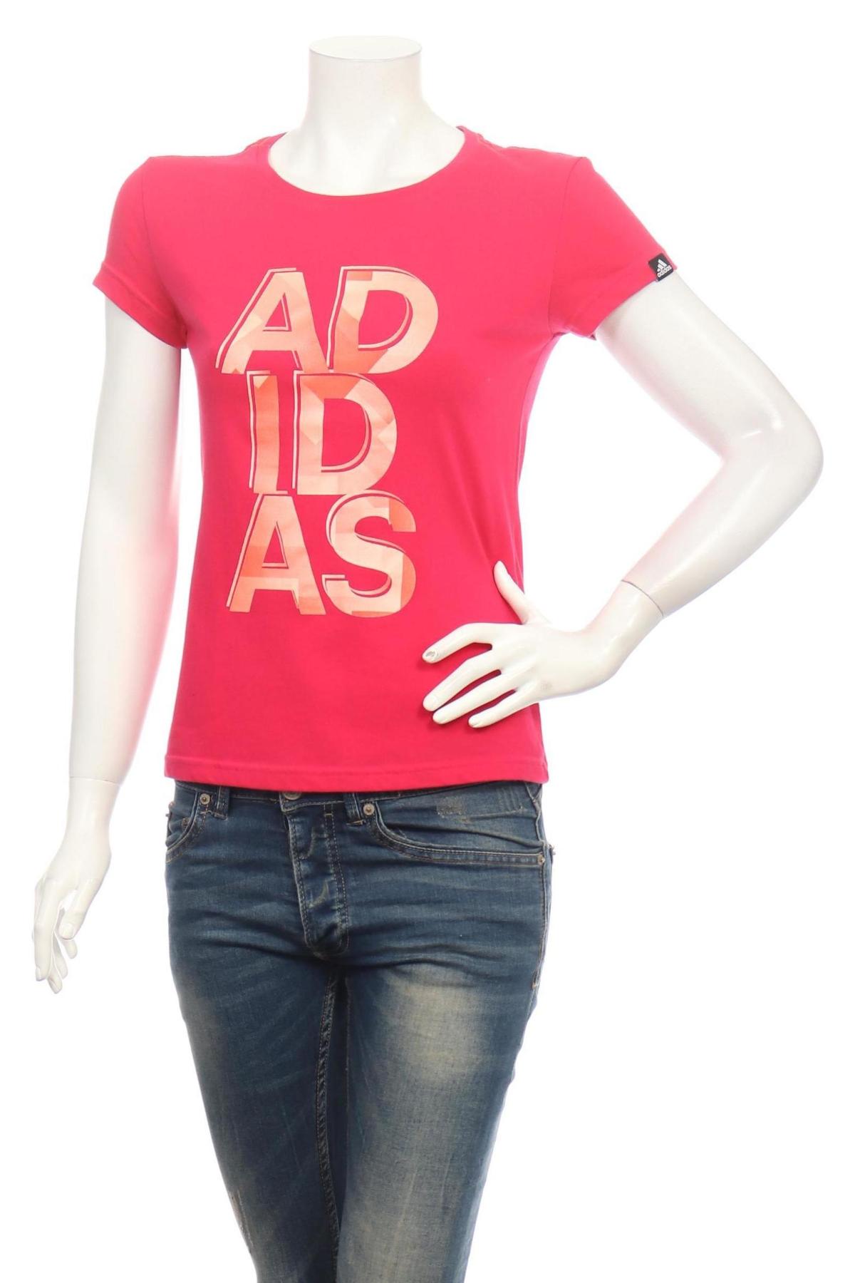 Тениска с щампа ADIDAS1