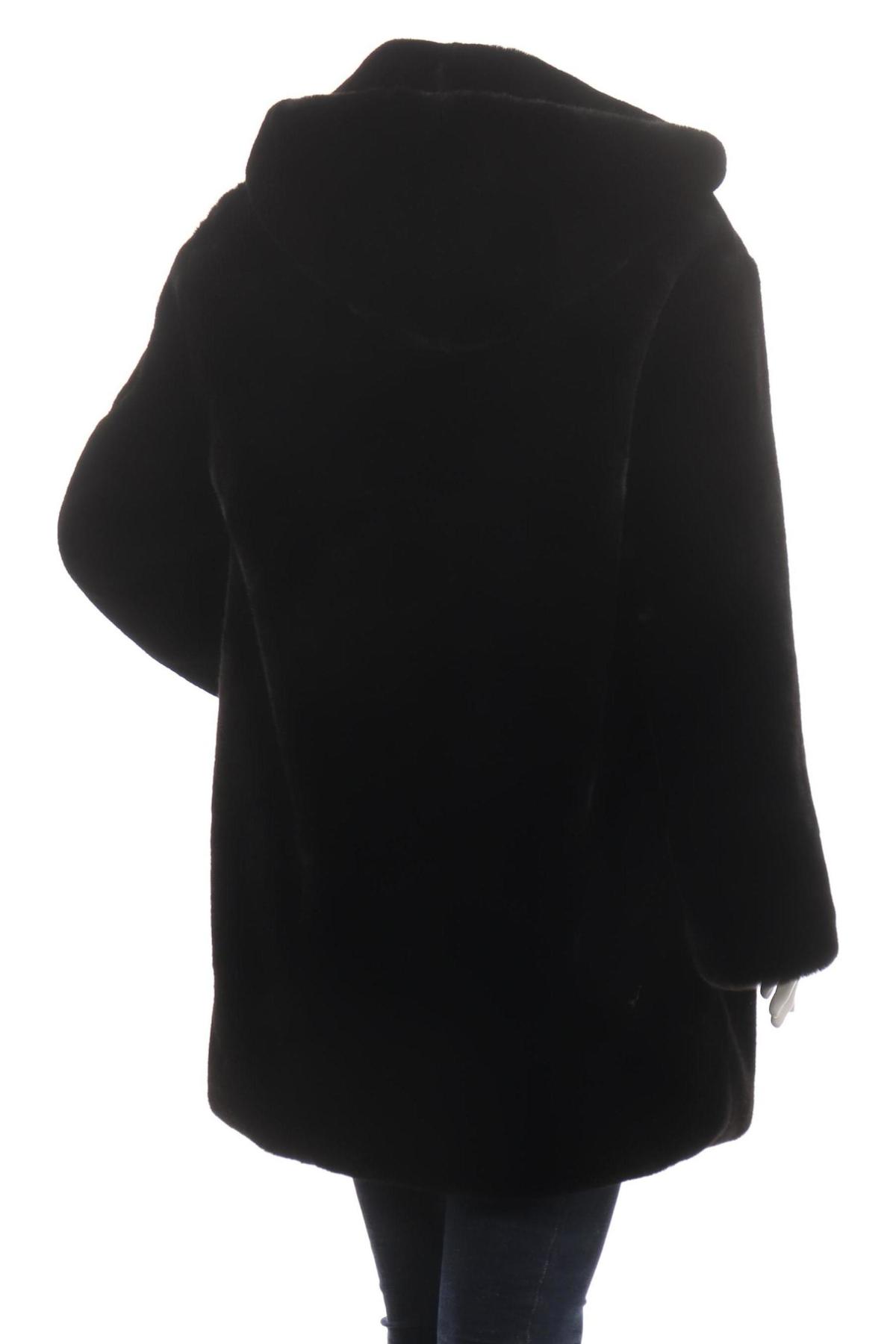 Палто с косъм MANGO2