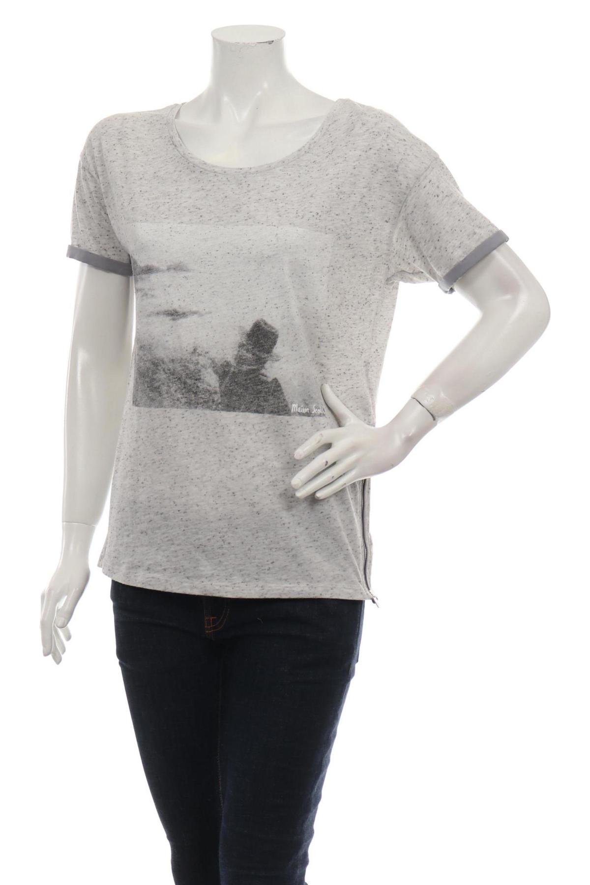 Тениска с щампа MAISON SCOTCH1