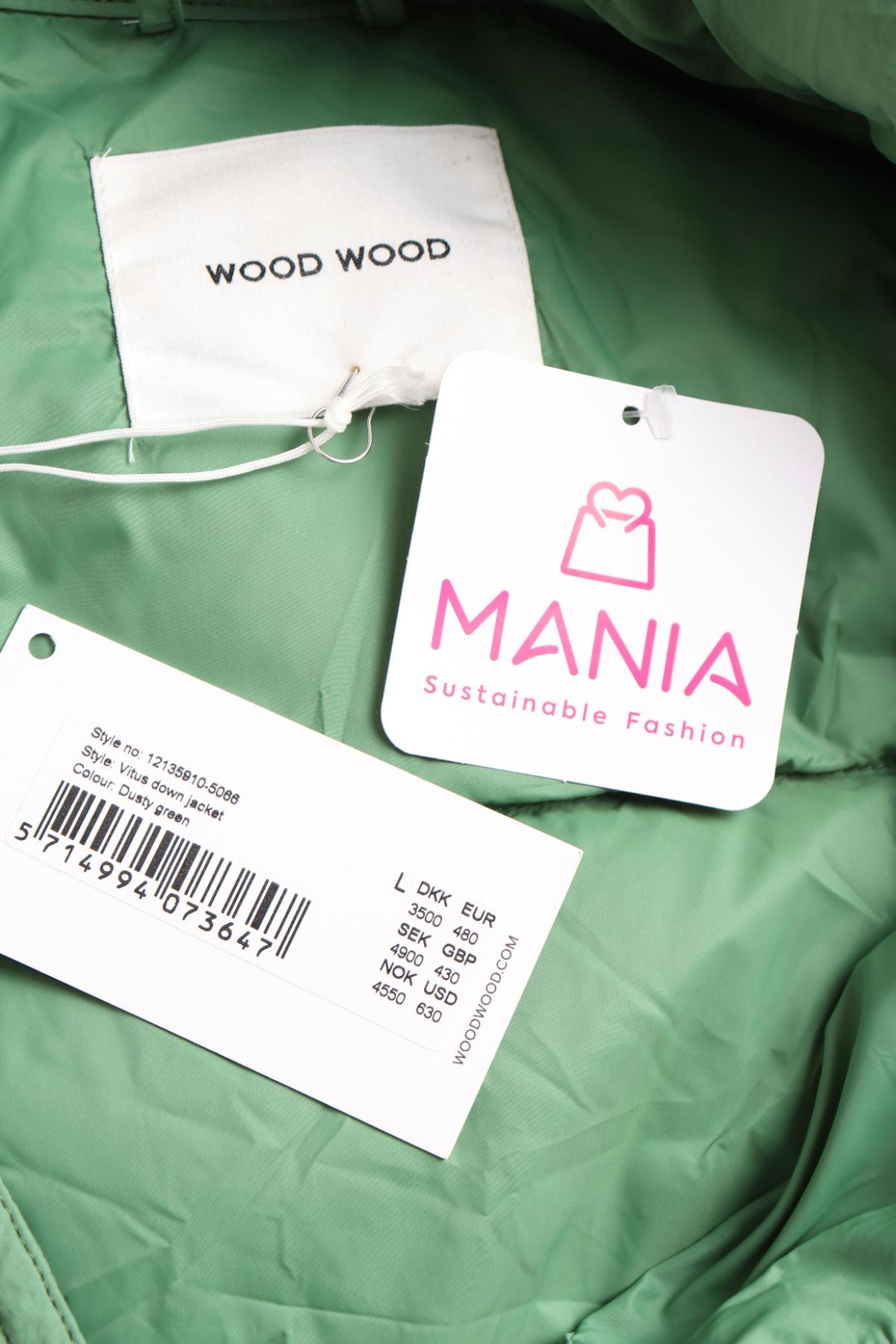 Пухено яке WOOD WOOD3