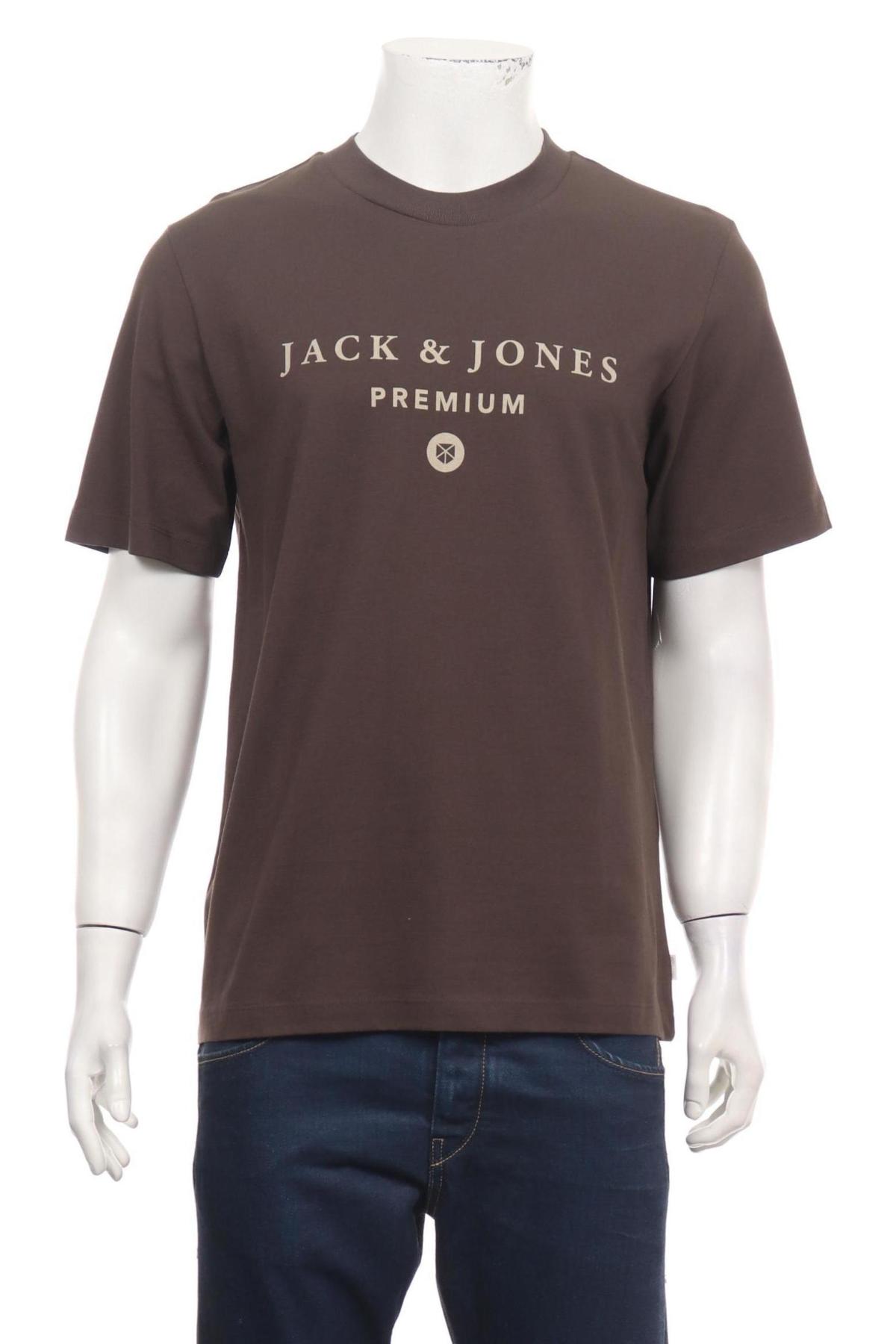 Тениска с щампа JACK & JONES1