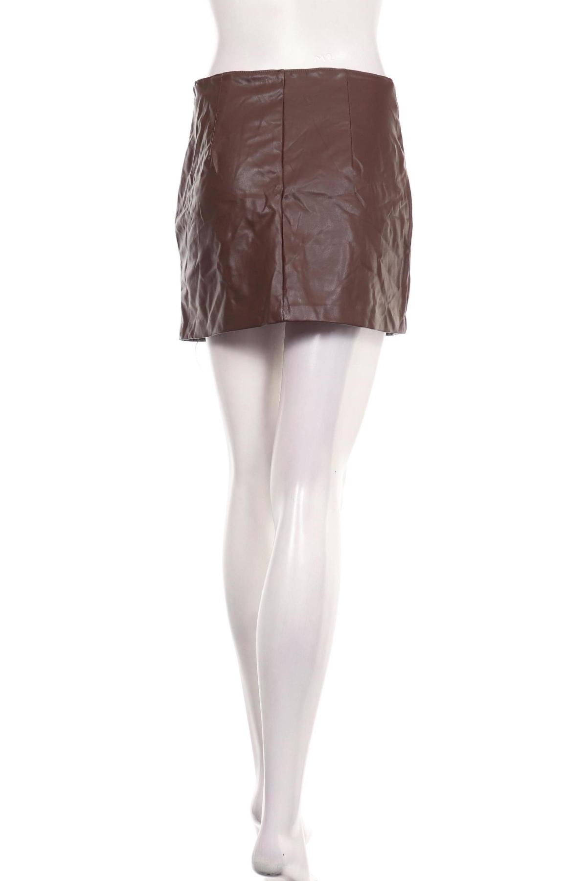 Кожена пола H&M DIVIDED2