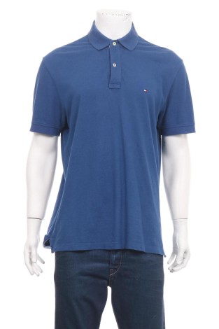 Tricou cu guler TOMMY HILFIGER