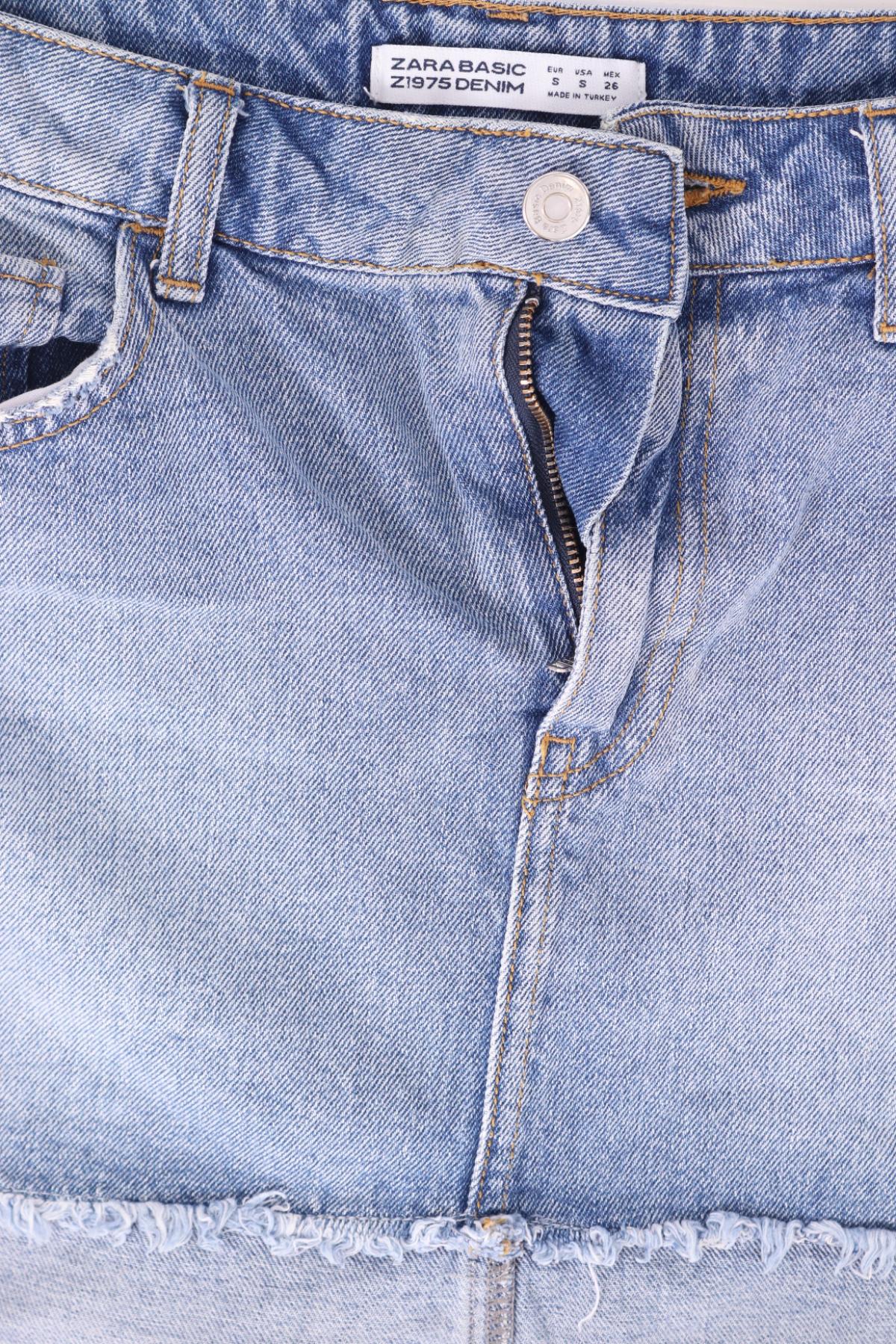 Дънкова пола ZARA BASIC3