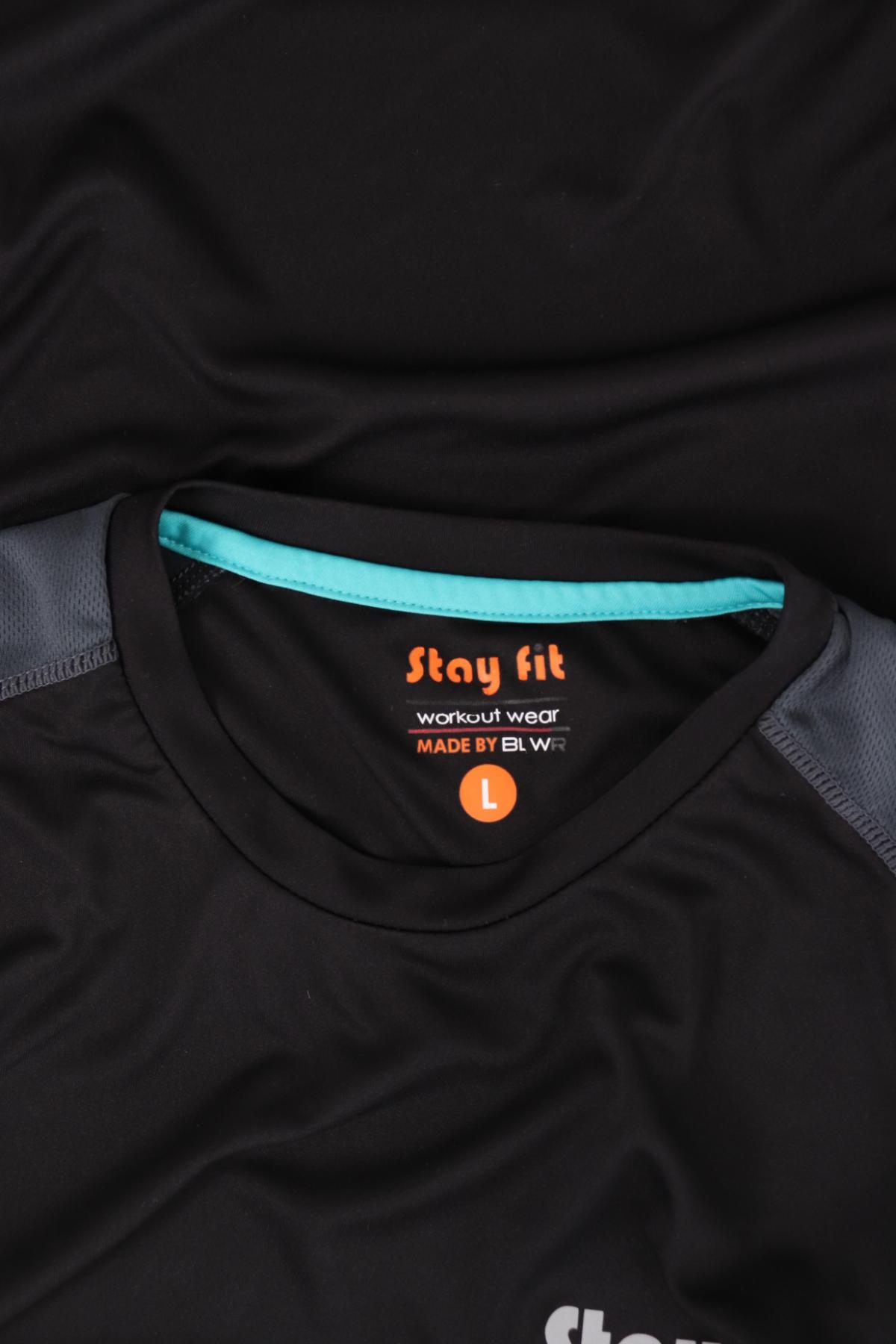 Спортна тениска STAY FIT BY BLWR3