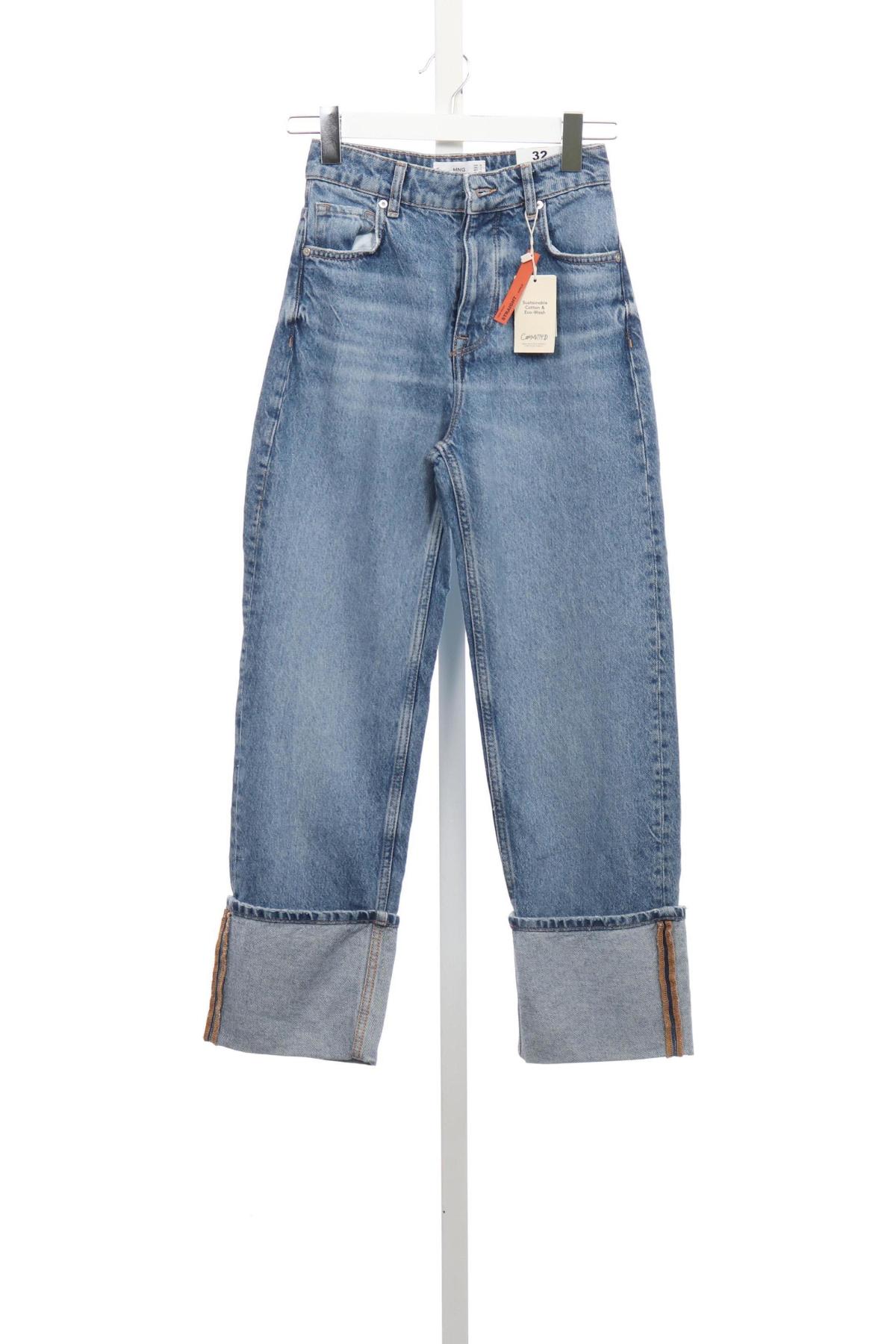 Дънки с висока талия MANGO1