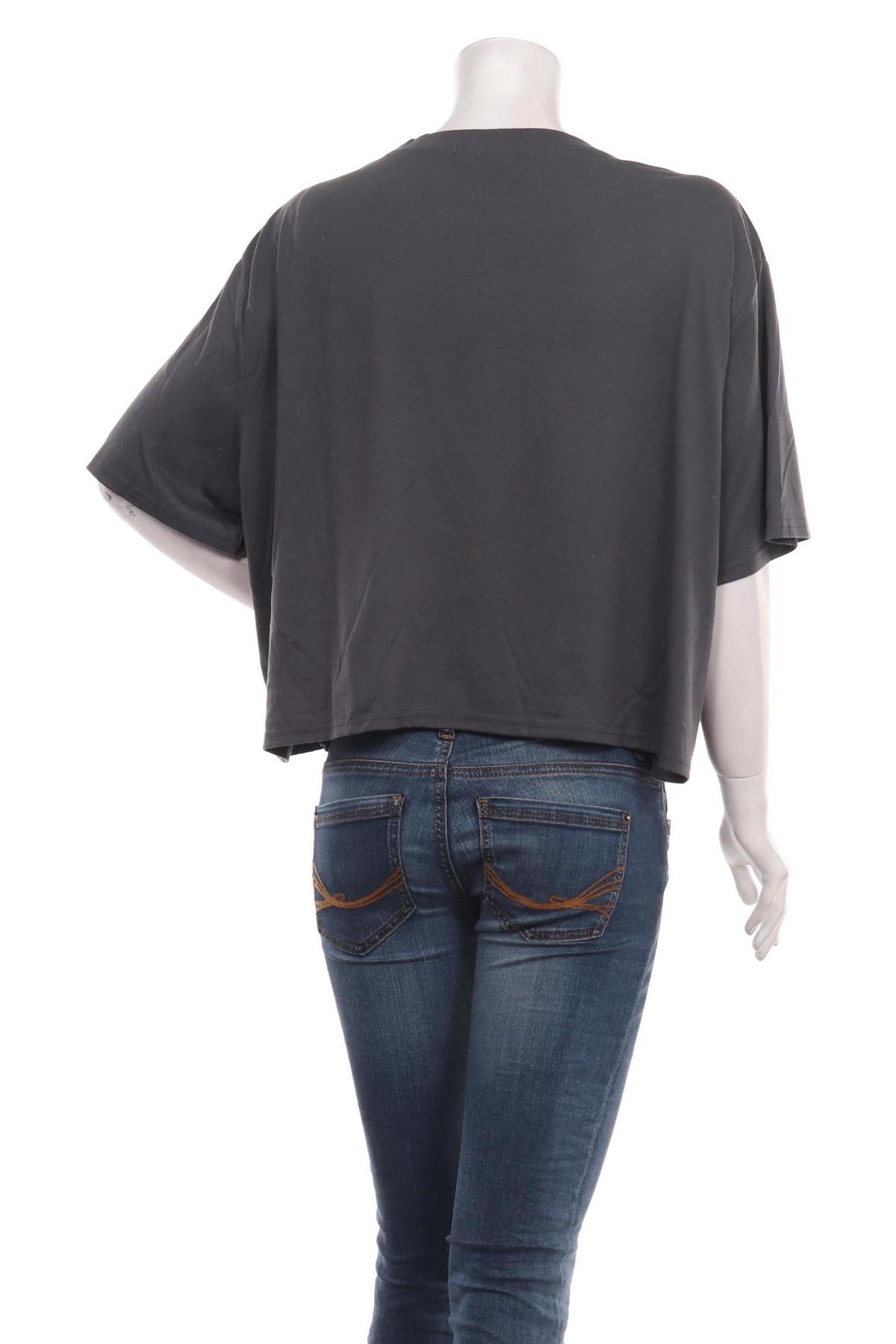 Тениска с щампа SHEIN2