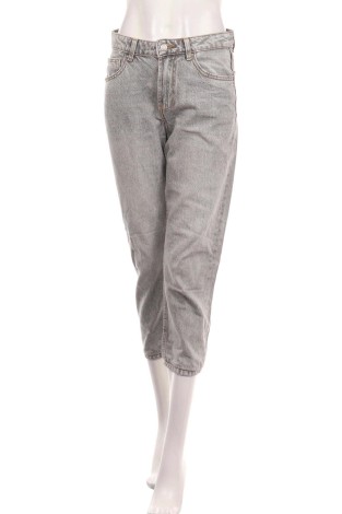 Дънки с висока талия BERSHKA