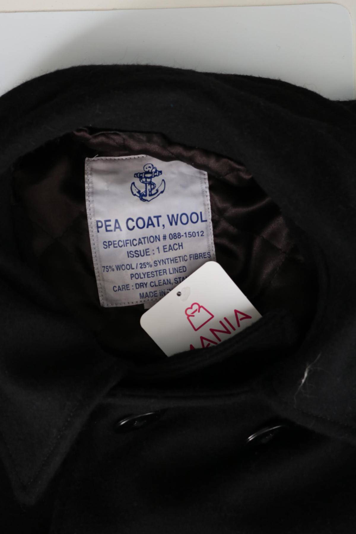 Зимно палто PEA COAT,WOOL4