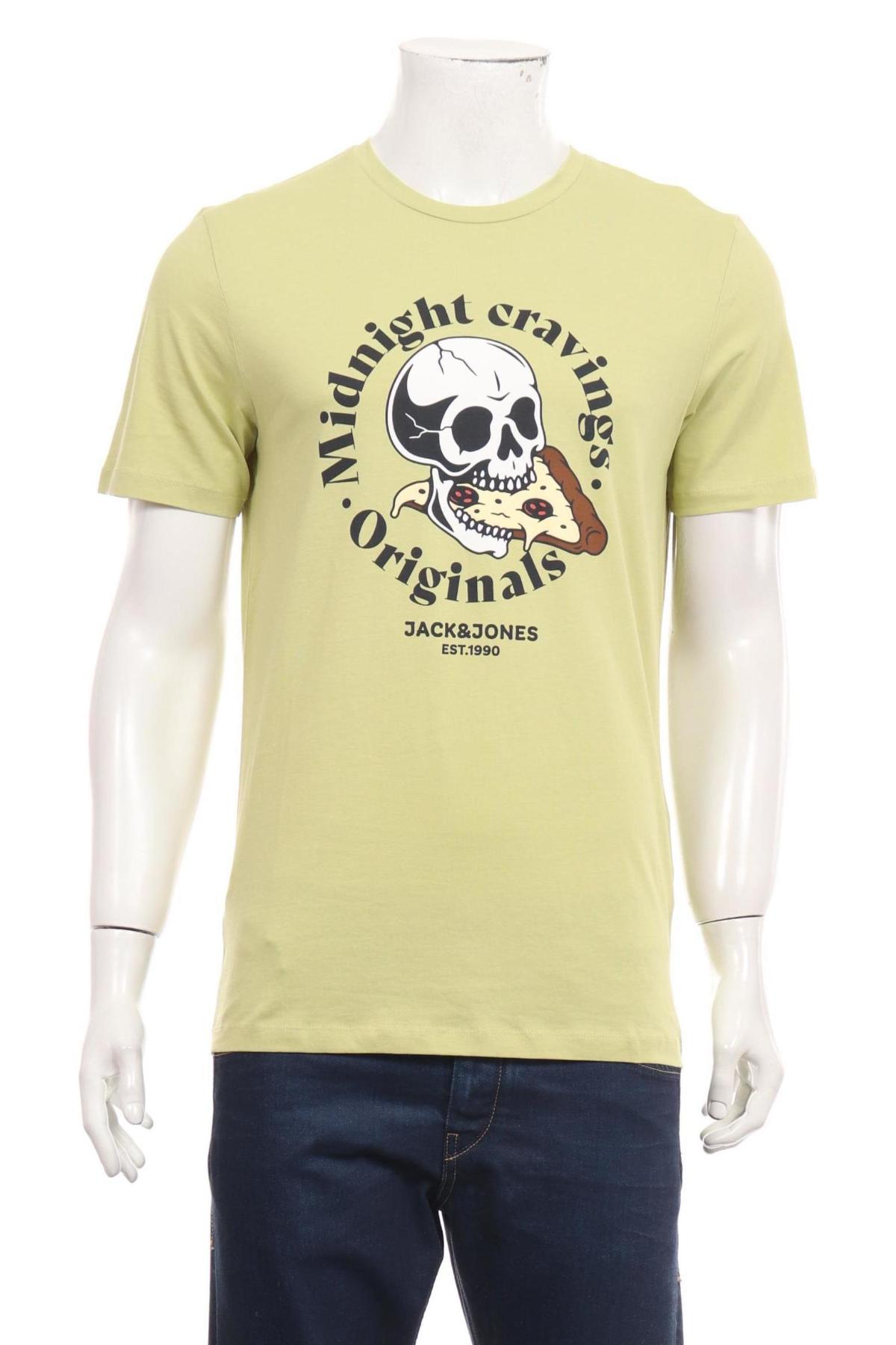 Тениска с щампа JACK & JONES1