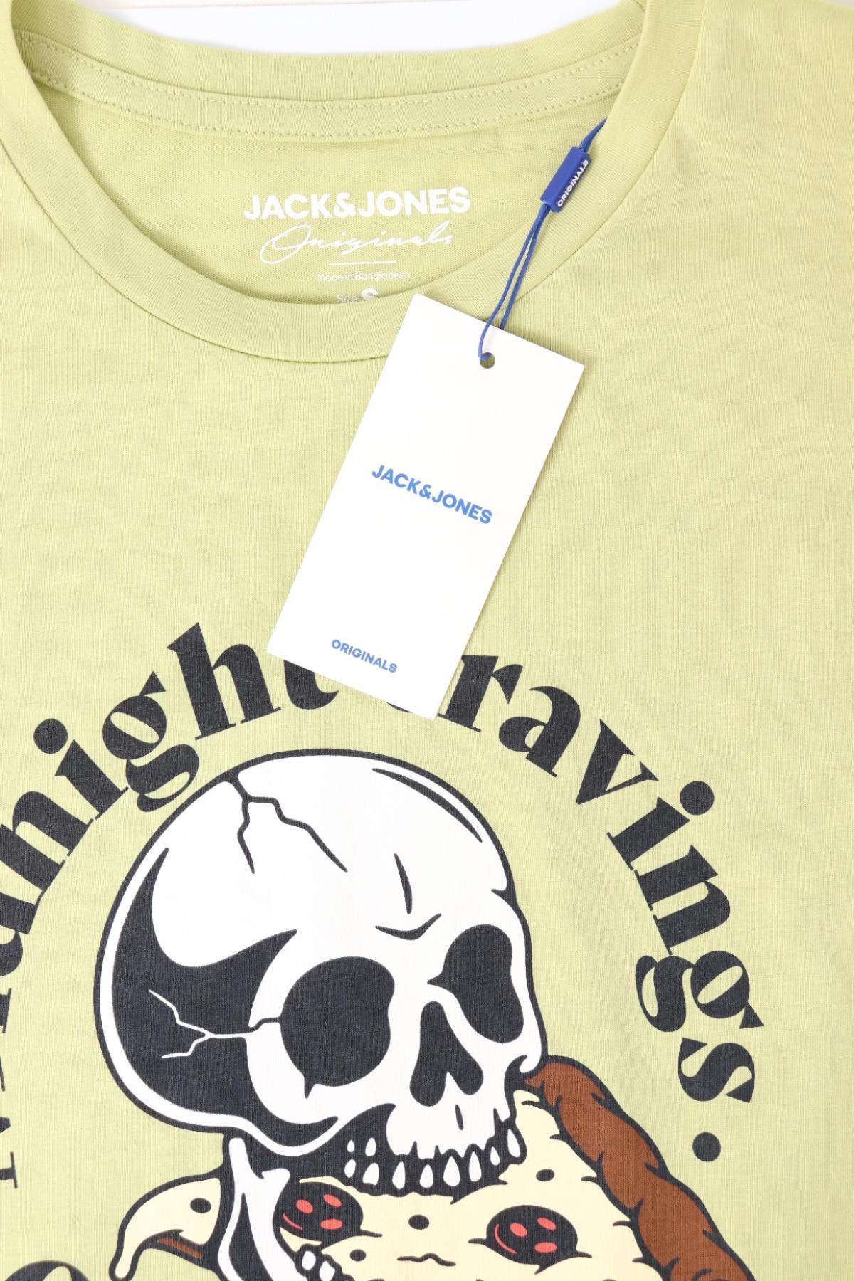 Тениска с щампа JACK & JONES3