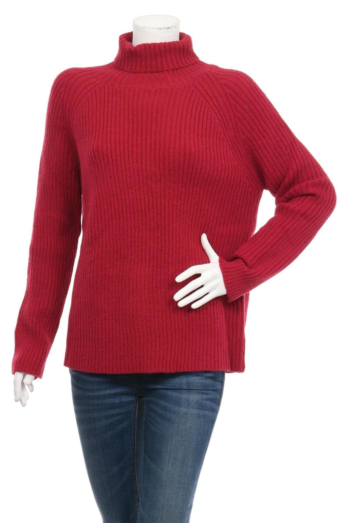 Пуловер с поло яка SHEIN1