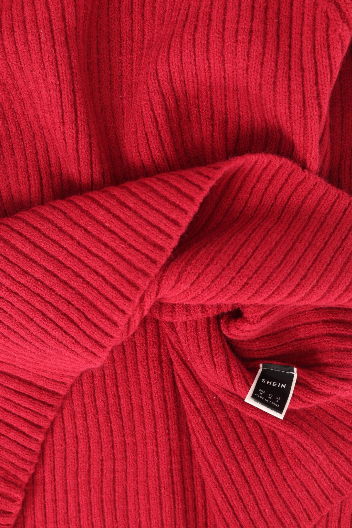 Пуловер с поло яка SHEIN3