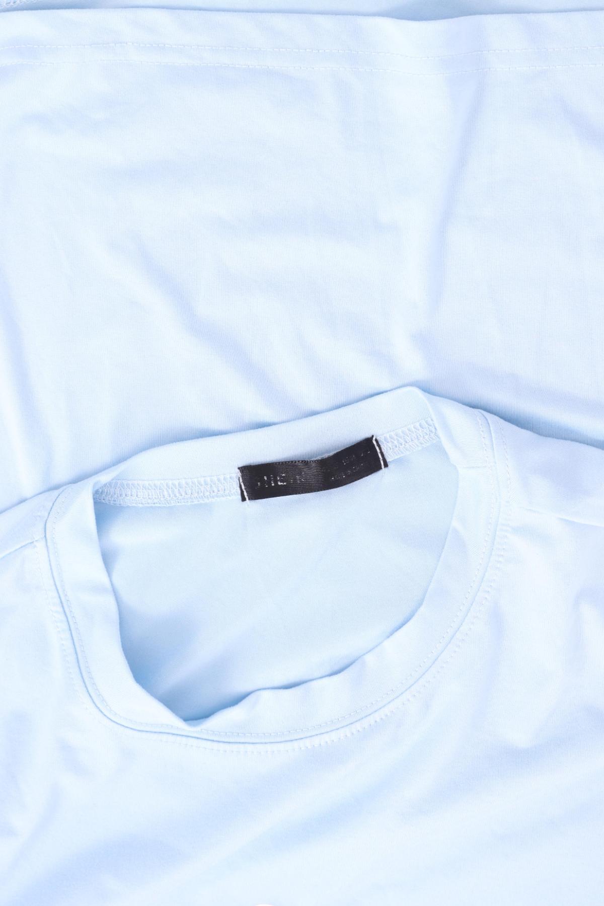 Тениска с щампа SHEIN3