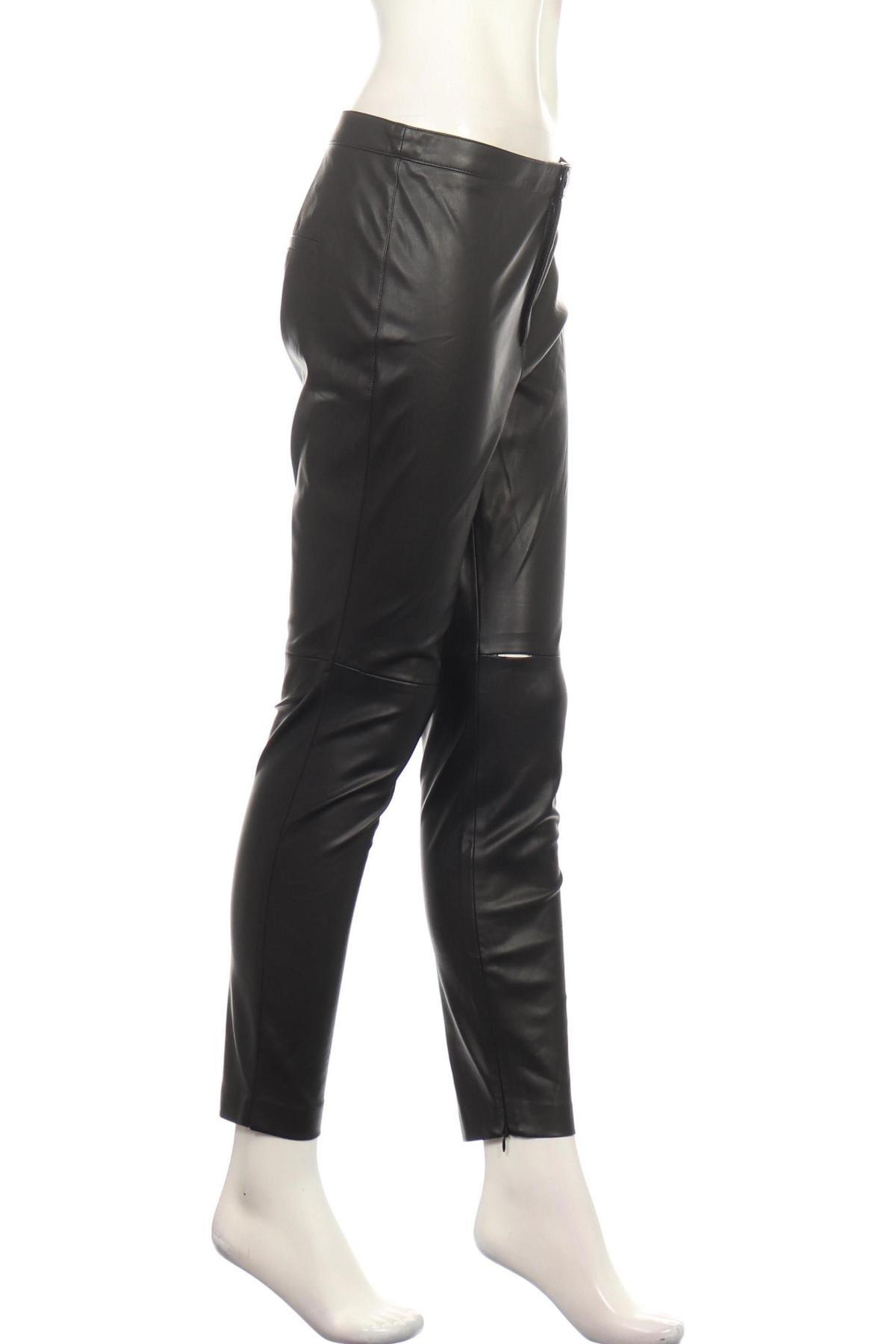 Кожен панталон MANGO3